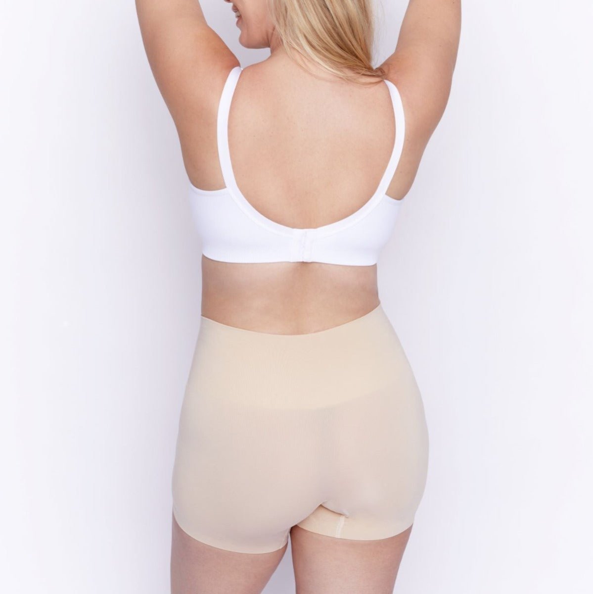 Smoothing At Waist Bike Short - Underoutfit - UN-SAWBS-355-S-SAND