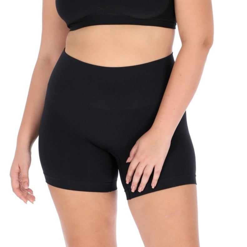 Smoothing At Waist Bike Short - Underoutfit - UN-SAWBS-355-S-BLK